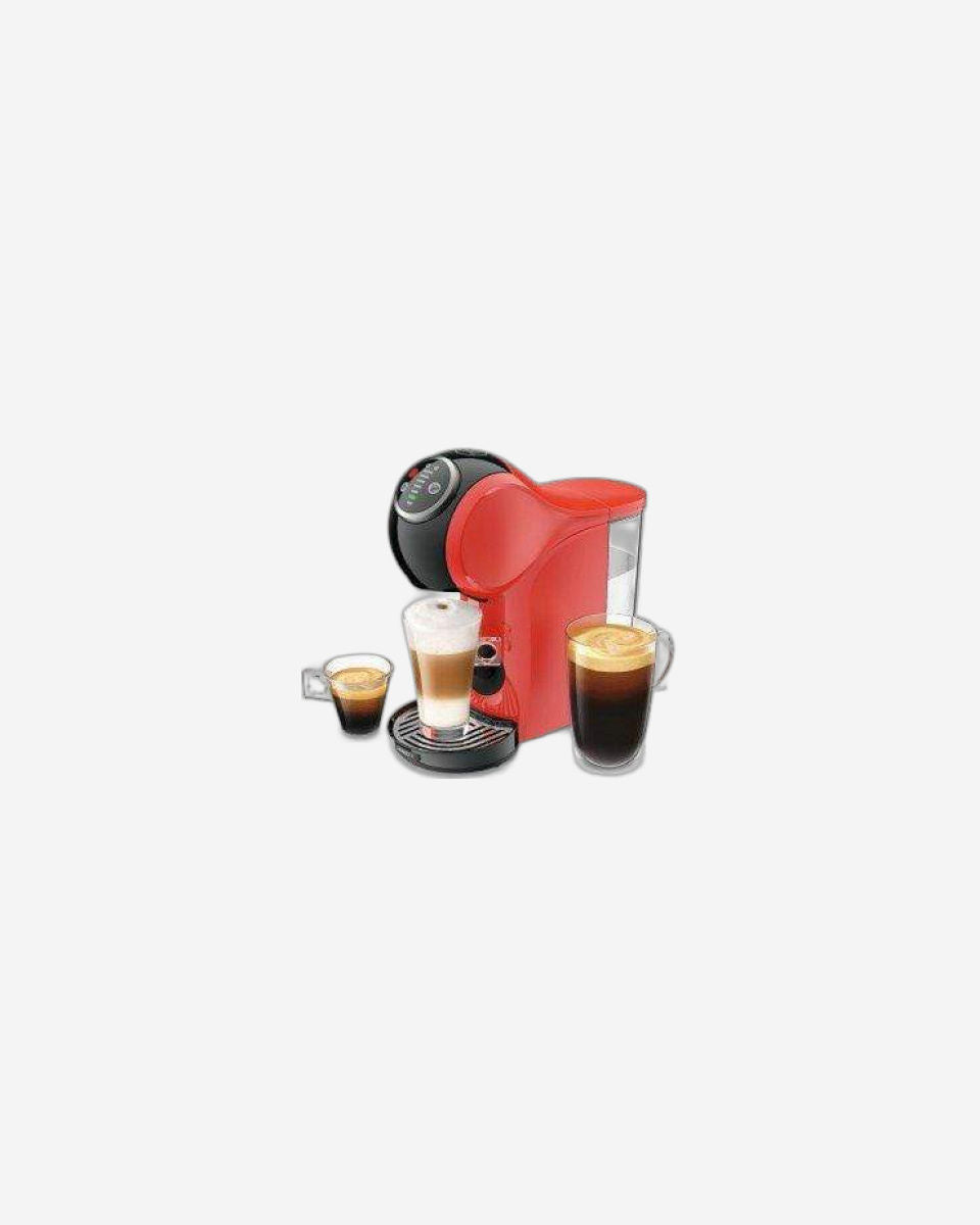 Nescafé Dolce Gusto By De'Longhi Genio S Plus Capsule Coffee Machine, Best Coffee Maker for Espresso, Cappuccino, Latte, Hot Chocolate, Compact Size for Home & Office, Red, EDG315.R