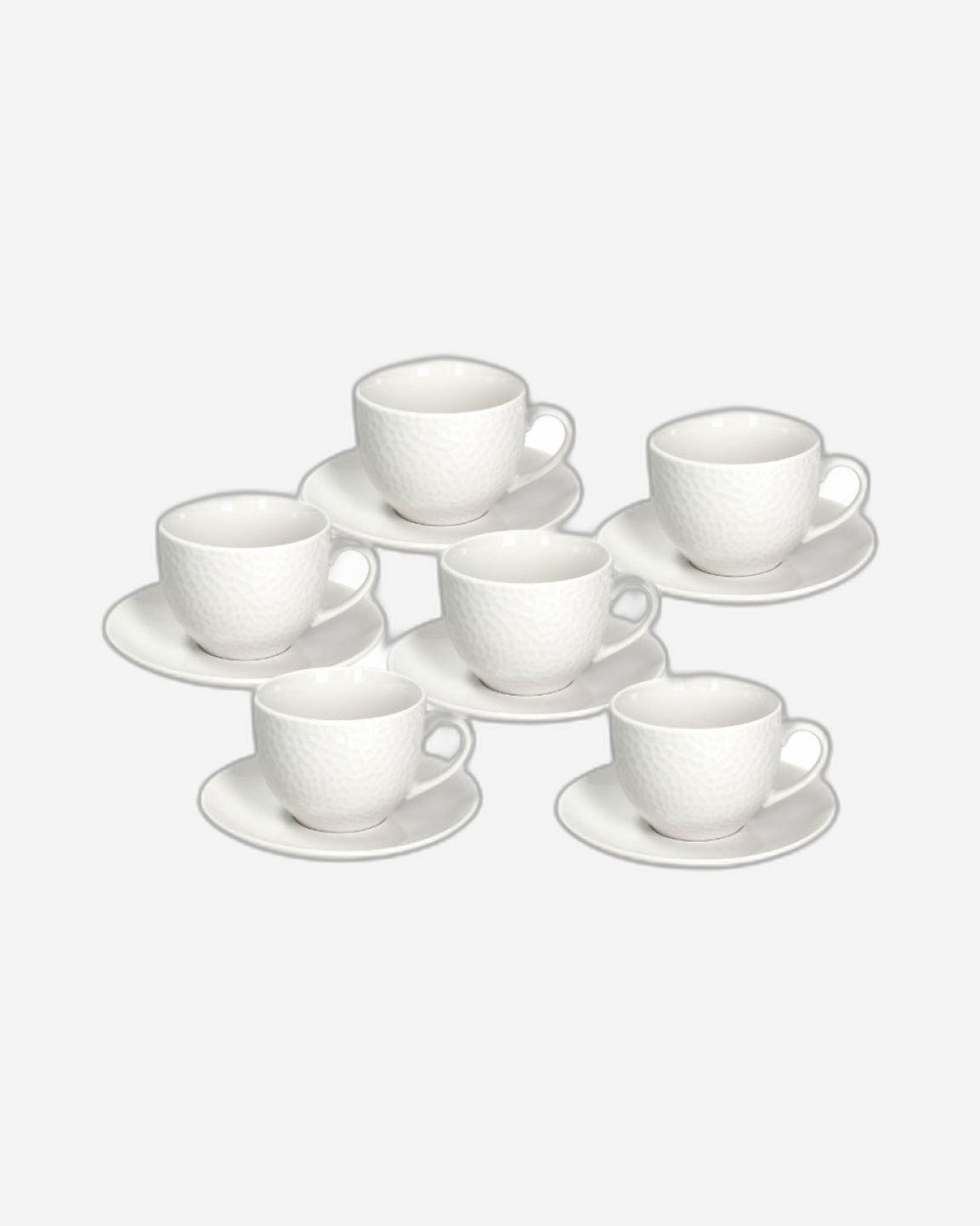 Tognana Set 6 Tea Cup & Saucer - Every Day Golf