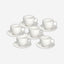 Tognana Tea Cup & Saucer Set 6Pc Golf