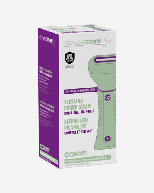 BaByliss Garment Steamer 1200W – Mint Green | Lightweight, Quick Heat-Up, Travel-Friendly