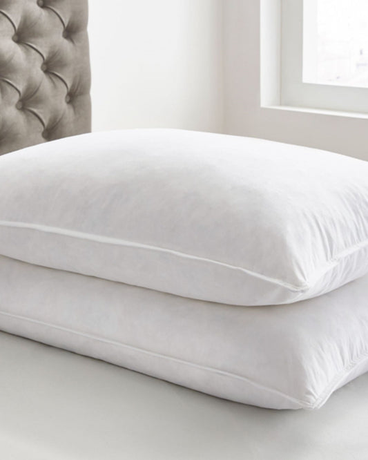 Bedeck of Belfast "Goose Feather & Down" Pair Filled Pillows - 50x75cm