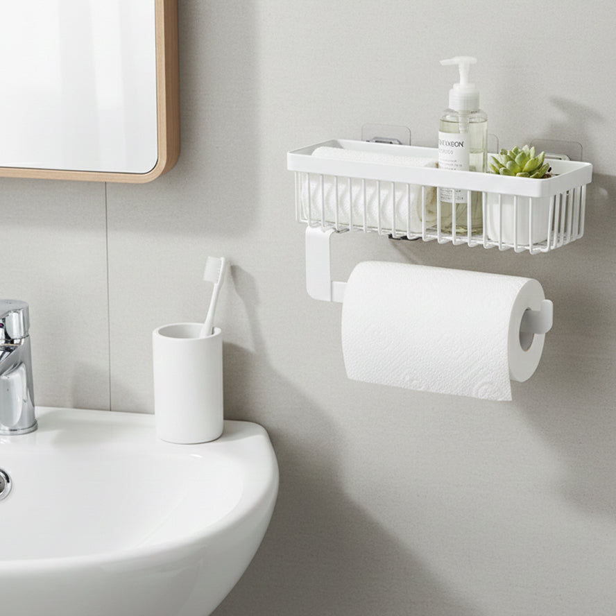 Herevin Polypropylene Shelf with Towel Holder