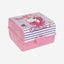 Herevin Unicorn Printed Pink Lunch Box for Kids – BPA-Free Polypropylene (PP) Food Container with Snap Lock Lid, 860?ml