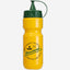 Herevin 660ml Mustard Yellow Decorated Mustard Dispenser Bottle – BPA-Free PP & PE Easy-Squeeze Condiment Bottle with Snap-On Cap – Reusable