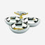 Regent MALAIKA GOLD 3 COMPRTMENT SNACK BOWL