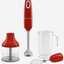 SMEG Hand Blender with Accessories Red - HBF03RDUK