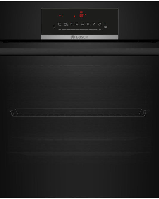 Bosch Series 6, built-in oven, 3D Hot Air, Auto Pilot 60 x 60 cm,
 Black 
HBJ559EB6M