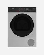 Hoover Front Loading Tumble Clothes Dryer , 10Kg Capacity 16 Functions, Condenser / Heat Pump, Freestanding , Sensor Drying & Anti Crease , Silver , Made In Turkey , Hcd-V1014Hp-S