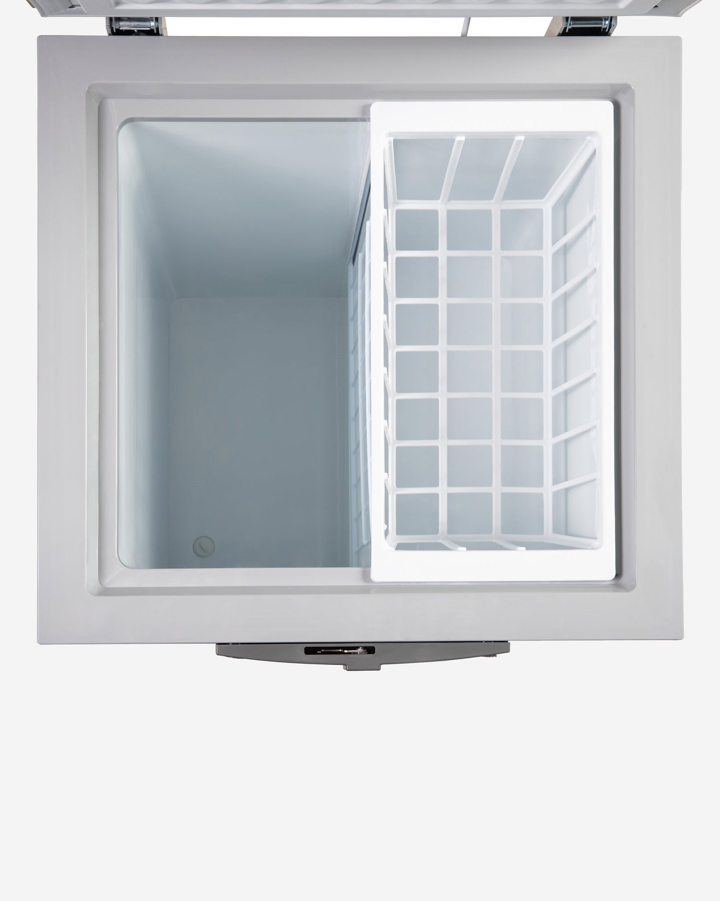 Hoover Chest Freezer, Low Frost, Convertible Temperature, 133 L, Grey – HCF-K133-GR (ESMA Certified)