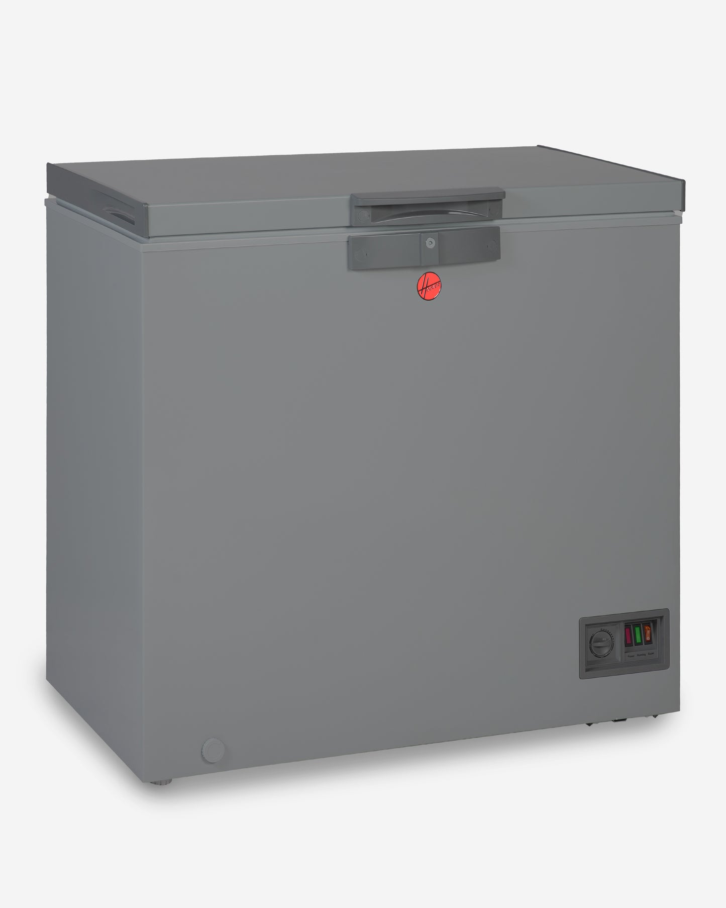 Hoover Chest Freezer, Low Frost, Convertible Temperature, 263 L, Premium Grey – HCF-K263-GR (ESMA Certified)