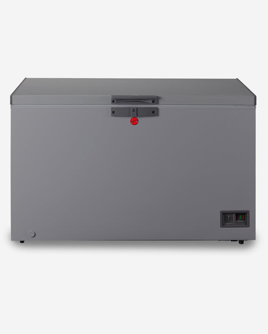 Hoover Chest Freezer, Low Frost, Convertible Temperature, 493 L, Premium Grey – HCF-K493-GR (ESMA Certified)