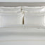 Christy Supima Bed Linen 500TC Cream Embroidery