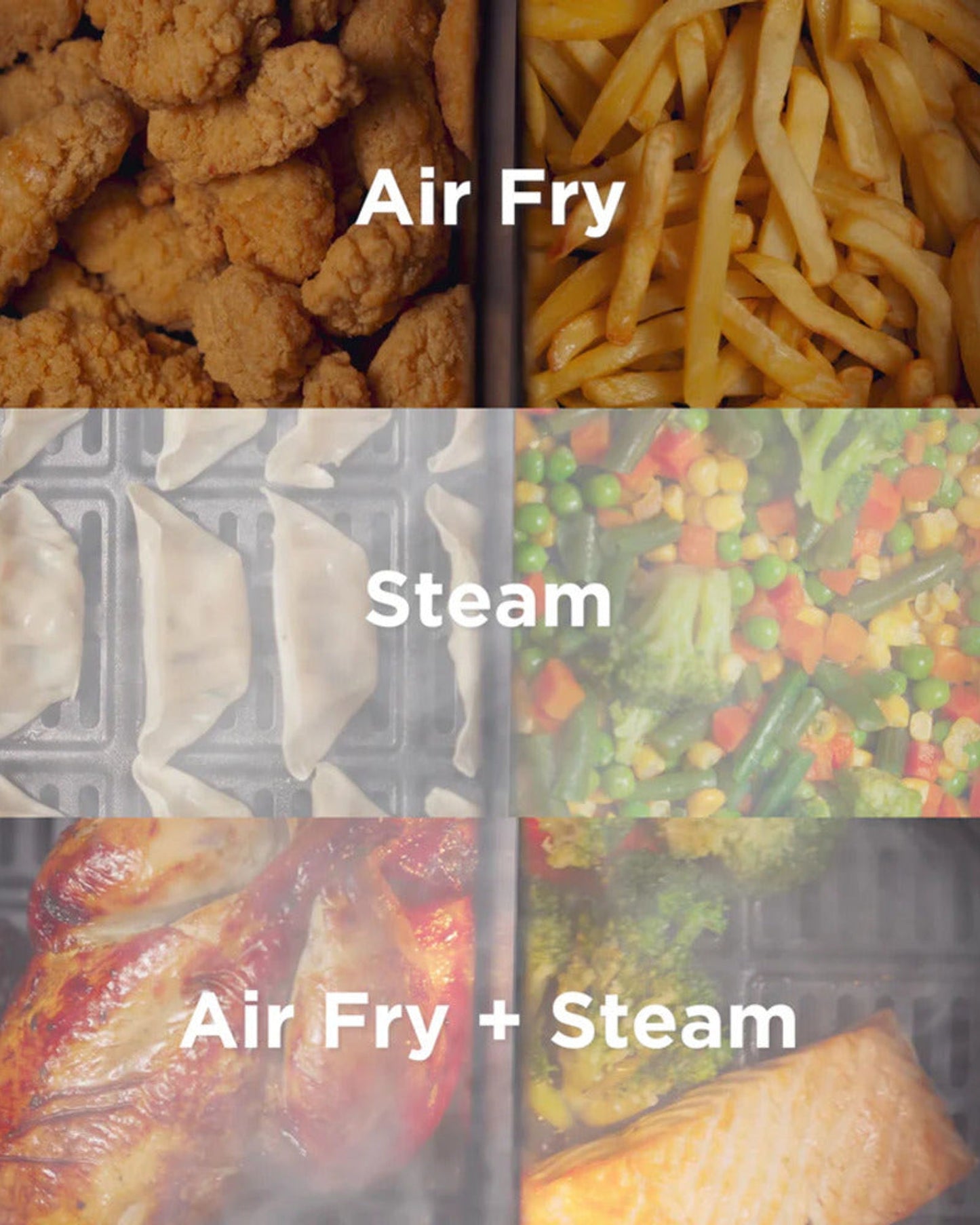 Kenwood 7L 3-in-1 Air Fryer & Steamer