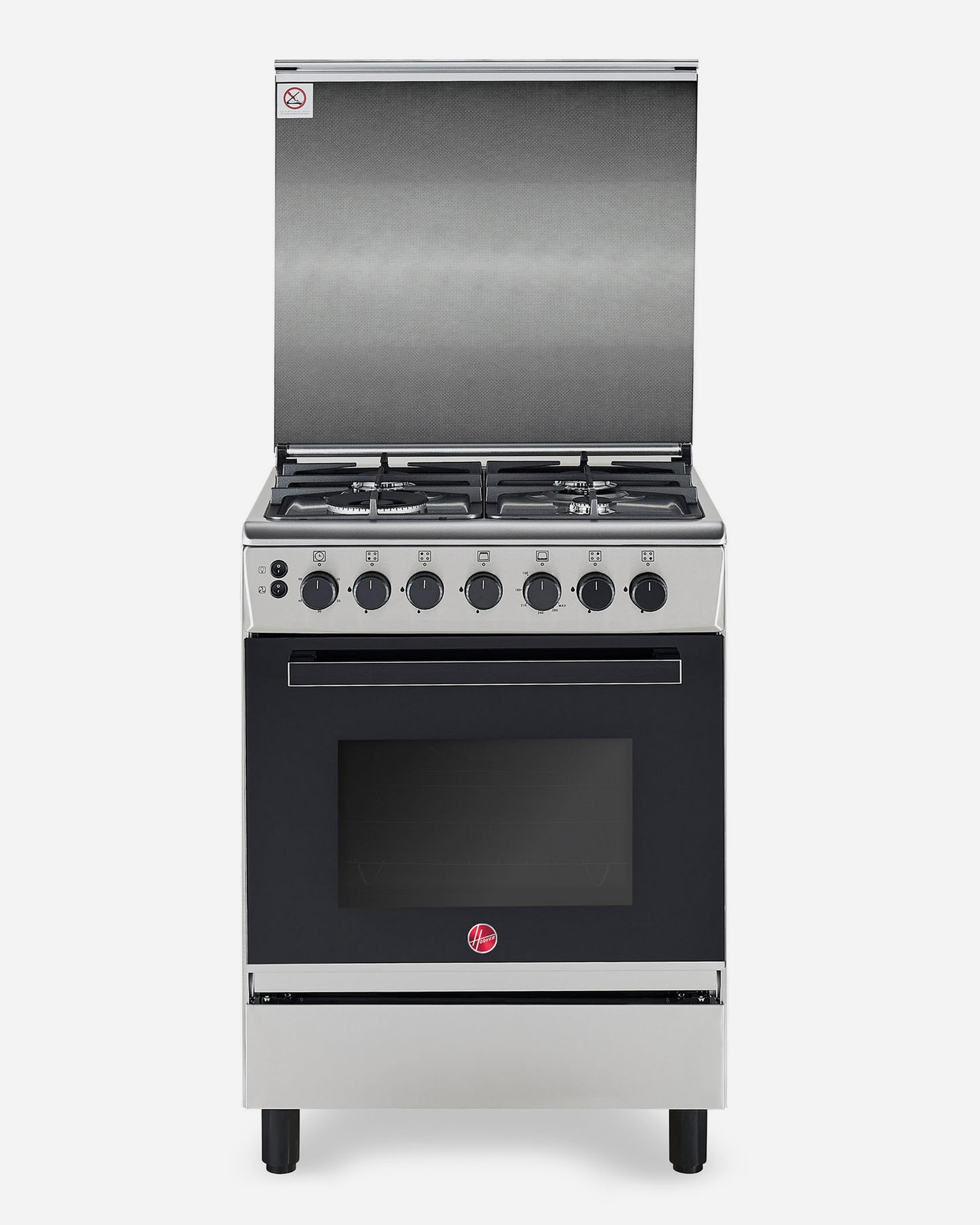 Hoover Stainless Steel Full Gas Cooker 60X60 4 Burner