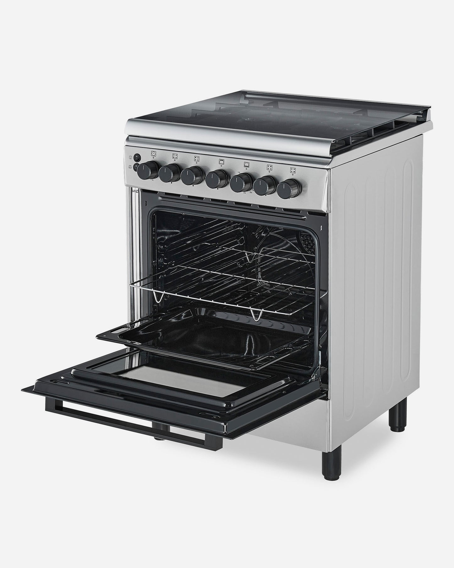Hoover Stainless Steel Full Gas Cooker 60X60 4 Burner