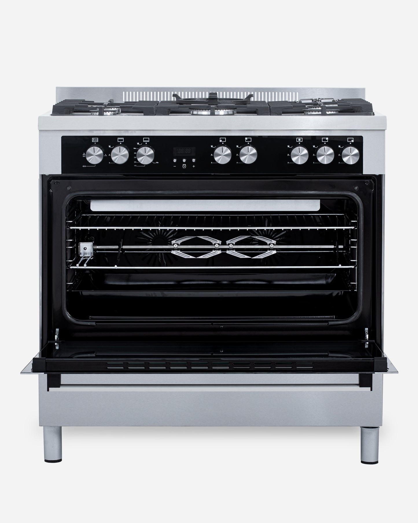 Hoover 90X60 5-Burner Full Gas Freestanding Gas Cooker (Stainless Steel)