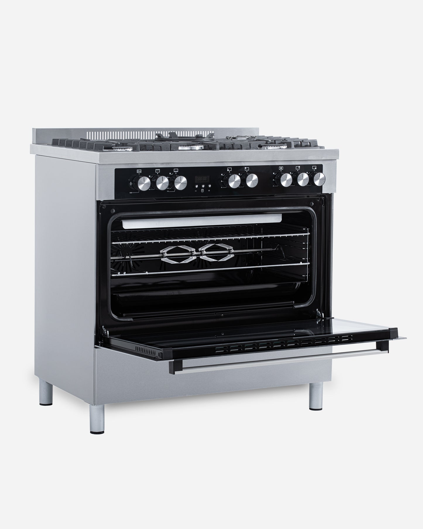 Hoover 90X60 5-Burner Full Gas Freestanding Gas Cooker (Stainless Steel)