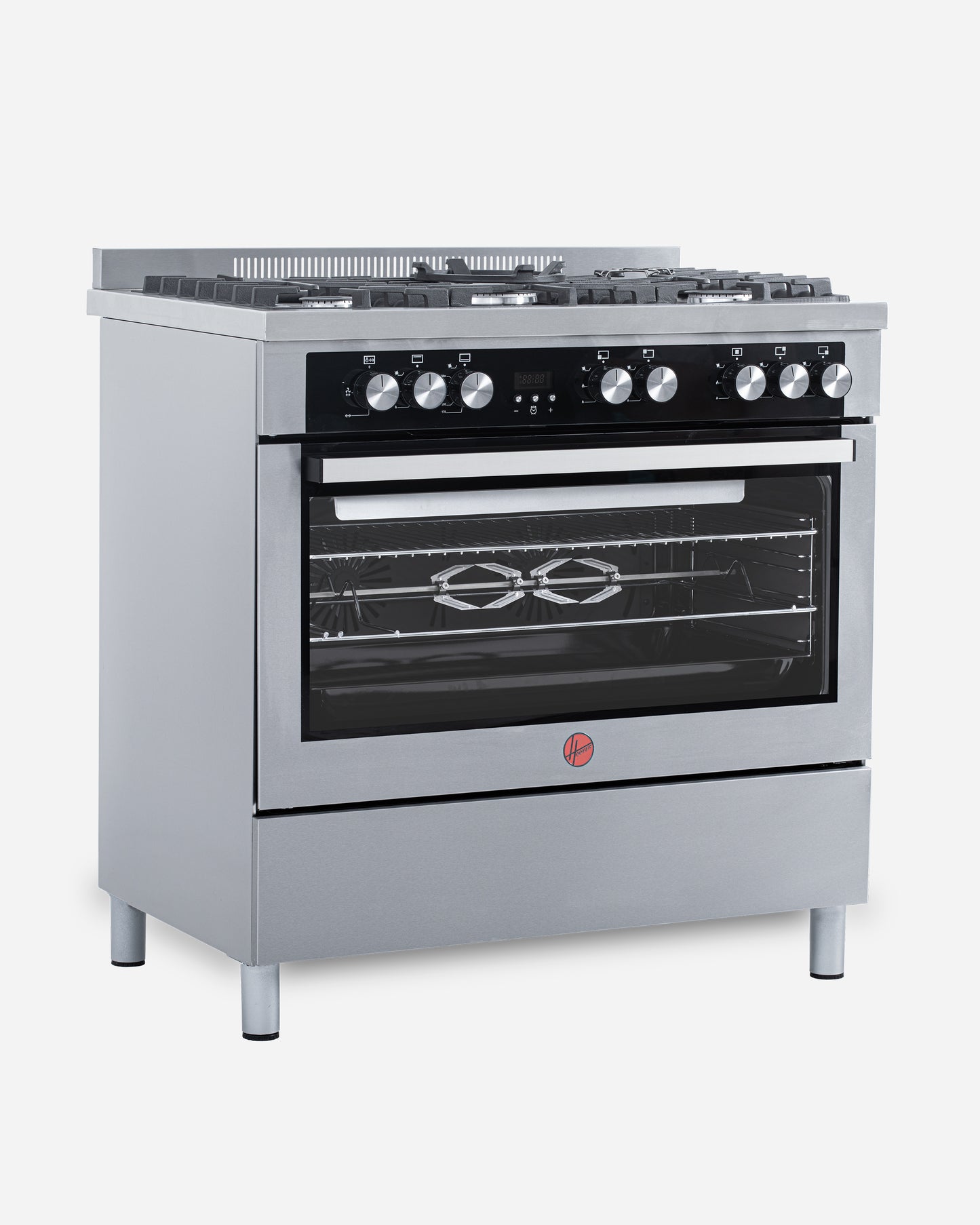 Hoover 90X60 5-Burner Full Gas Freestanding Gas Cooker (Stainless Steel)