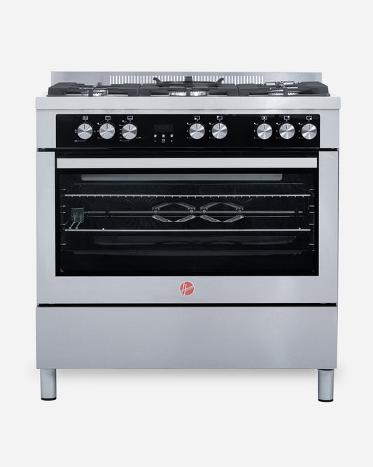 Hoover 90X60 5-Burner Full Gas Freestanding Gas Cooker (Stainless Steel)