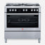 Hoover 90X60 5-Burner Full Gas Freestanding Gas Cooker (Stainless Steel)