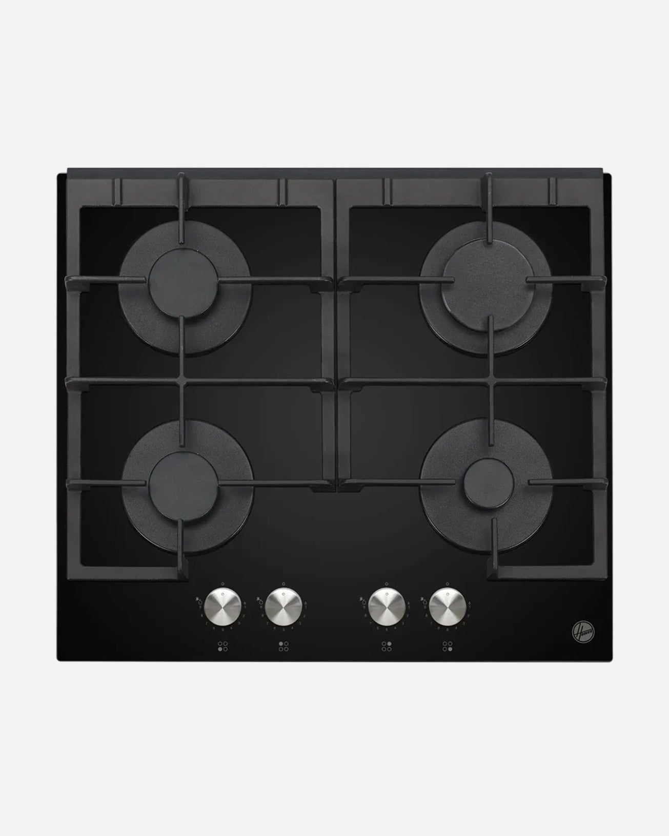 Hoover 60CM 4-Burner Glass Gas Hob