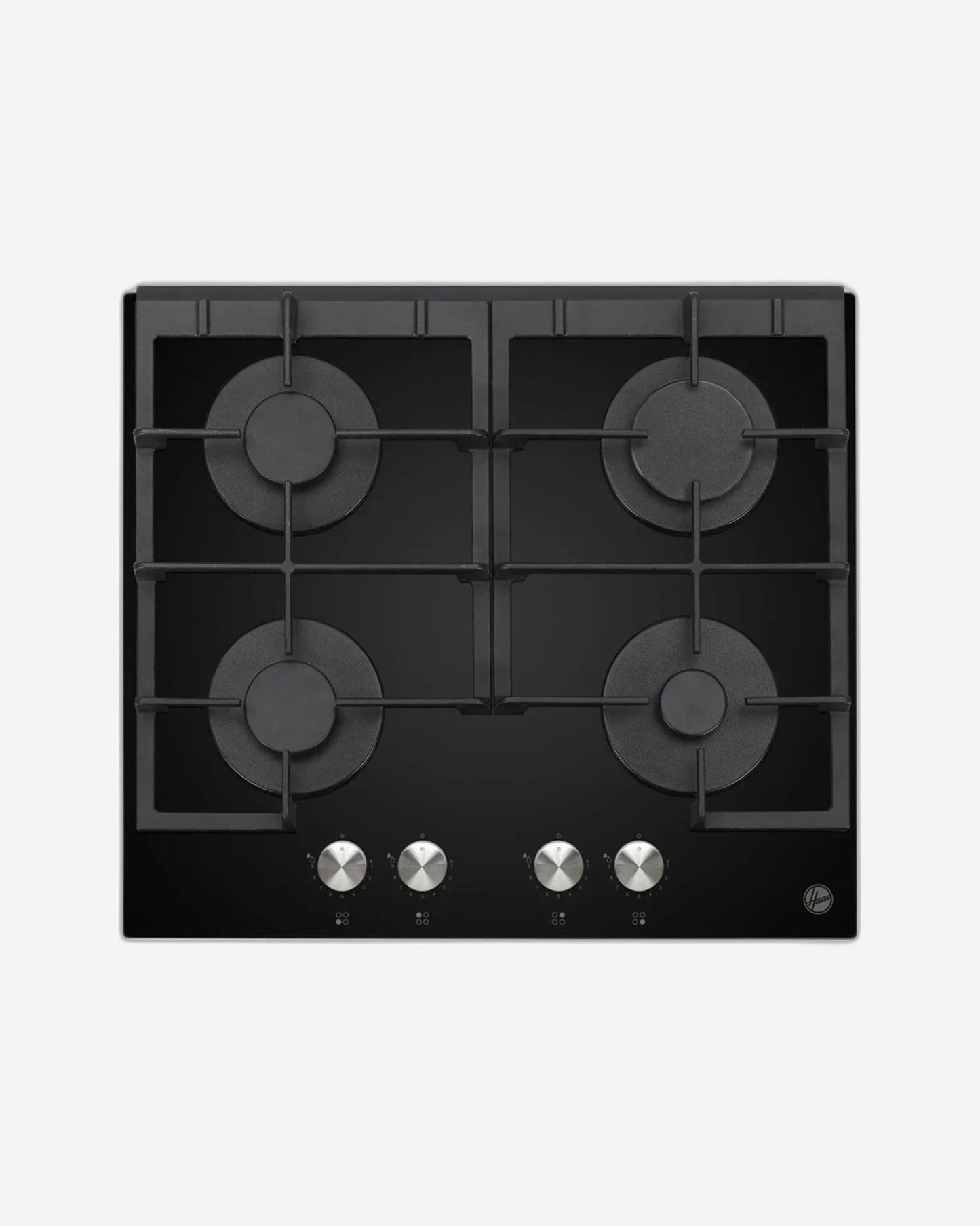Hoover 60CM 4-Burner Glass Gas Hob