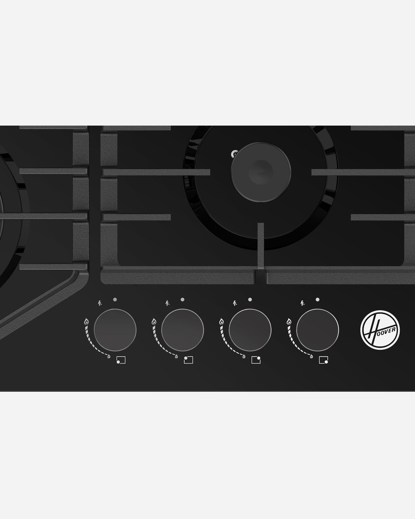 Hoover 60Cm Glass Built-In Gas Hob