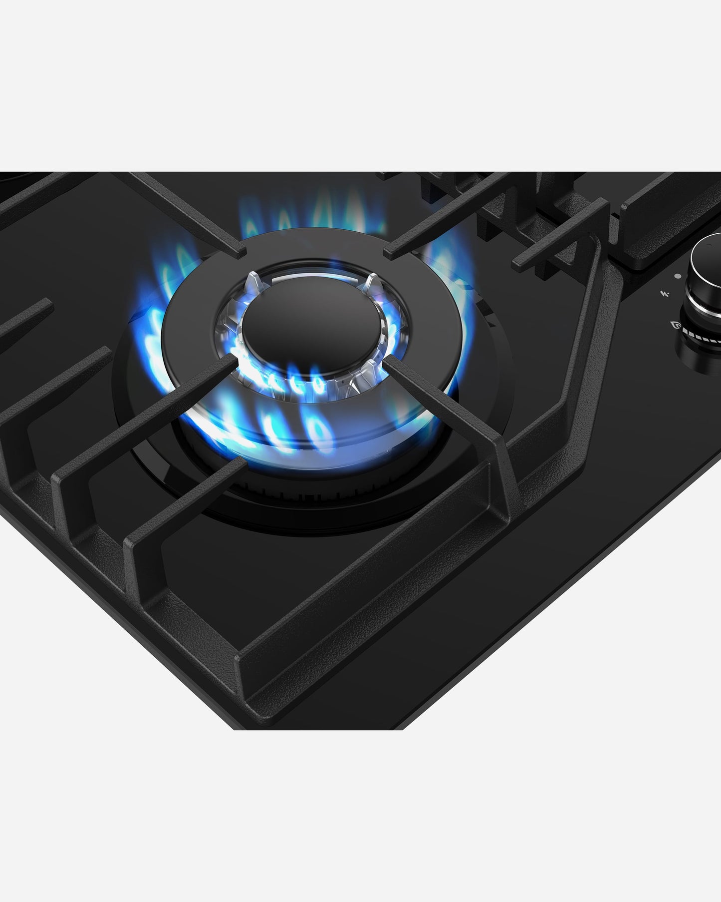 Hoover 60Cm Glass Built-In Gas Hob