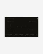 Hoover 90CM Built-In Induction Hob with 5 Cooking Zones and Slider Touch Control, Easy Cleaning, Ideal for Large Pots & Pans, Child Lock,Made in Turkey, 1 Year Warranty - HIC-V95I-GBI