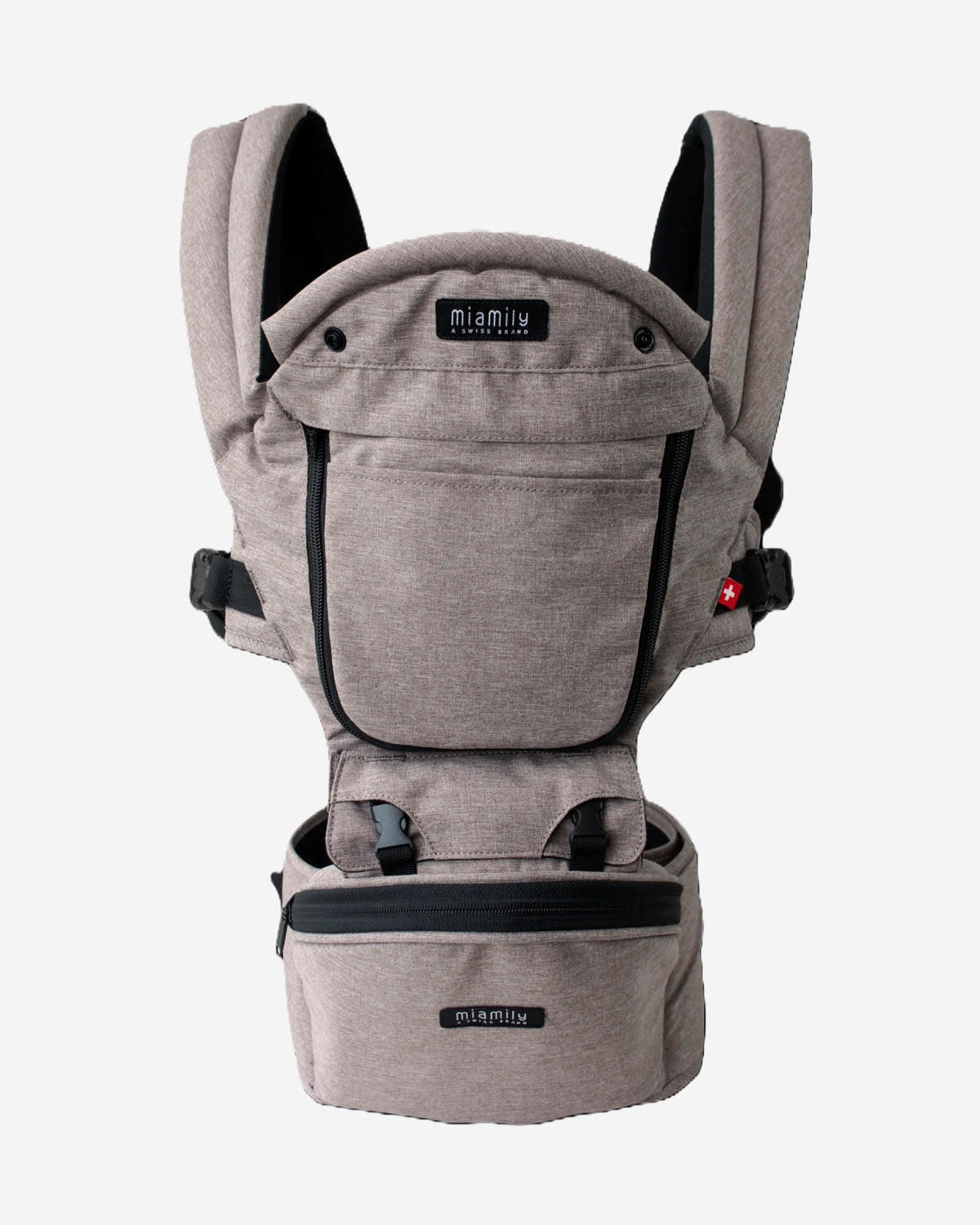 MiaMilyHipster Plus Baby Carrier - Stone Grey
