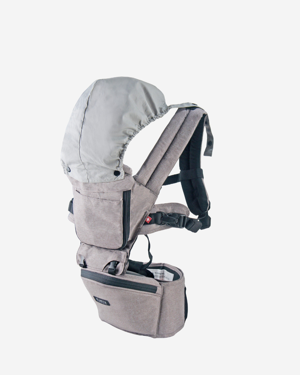 MiaMilyHipster Plus Baby Carrier - Stone Grey