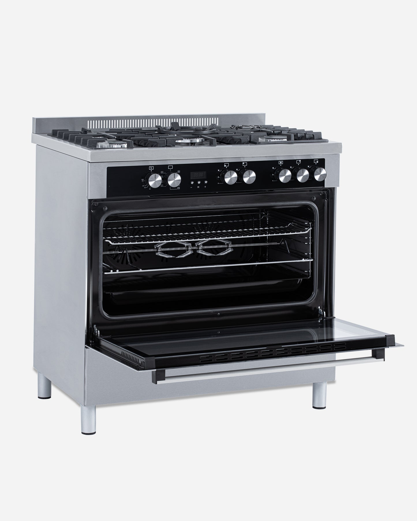 Hoover 90X60 Multi-Function Gas Freestanding Gas Cooker With Electric Oven
