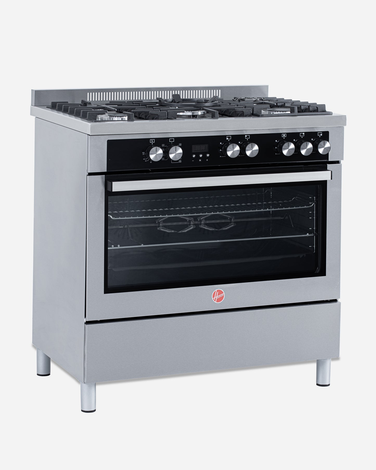 Hoover 90X60 Multi-Function Gas Freestanding Gas Cooker With Electric Oven