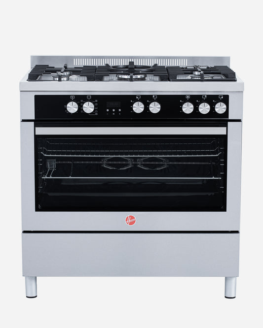 Hoover 90X60 Multi-Function Gas Freestanding Gas Cooker With Electric Oven