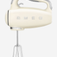 SMEG Retro Hand Mixer with LED Display  Cream