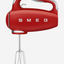 SMEG Retro Hand Mixer with LED Display  Red