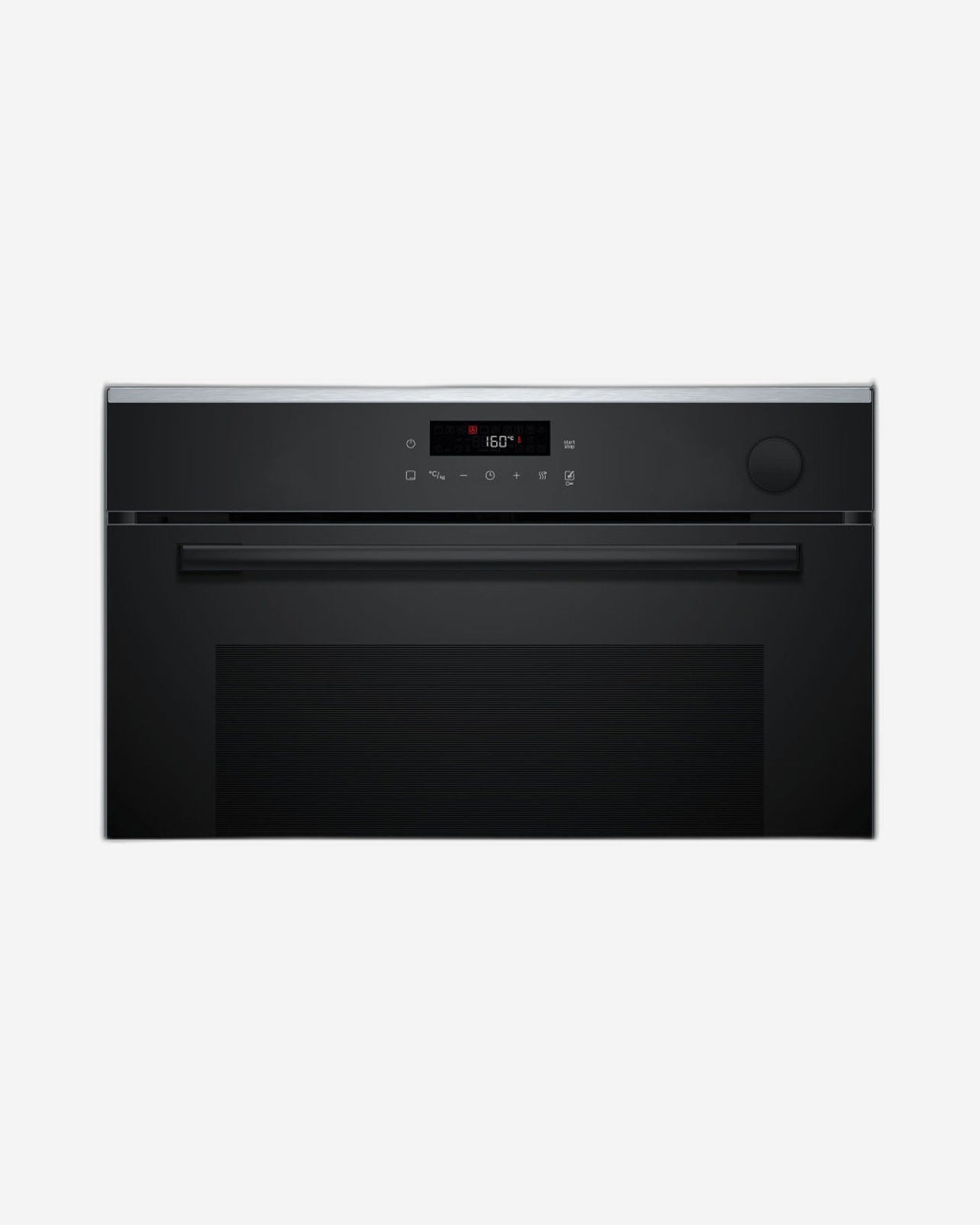 Bosch Series 4 Built-in oven with added steam function 60 x 60 cm  - HRG272EB3M Black