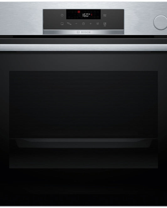 Bosch Series 4 Built-in oven with added steam function 60 x 60 cm - HRG532ES3M Stainless steel