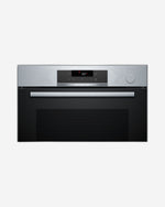Bosch Series 4 Built-in oven with added steam function 60 x 60 cm - HRG532ES3M Stainless steel