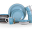 Cuisine Art Dinner Set 16Pc Cosmic Blue