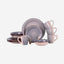 Cuisine Art Dinner Set 16Pc Cosmic Ash Grey