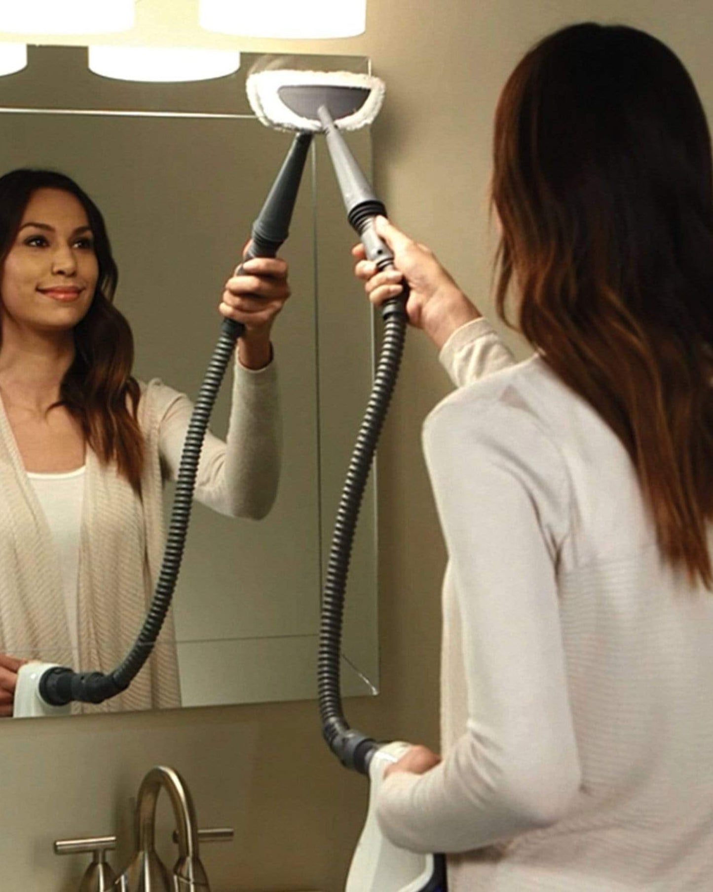 Hoover 2-in-1 Steam Mop with Detachable Handheld Vacuum Cleaner