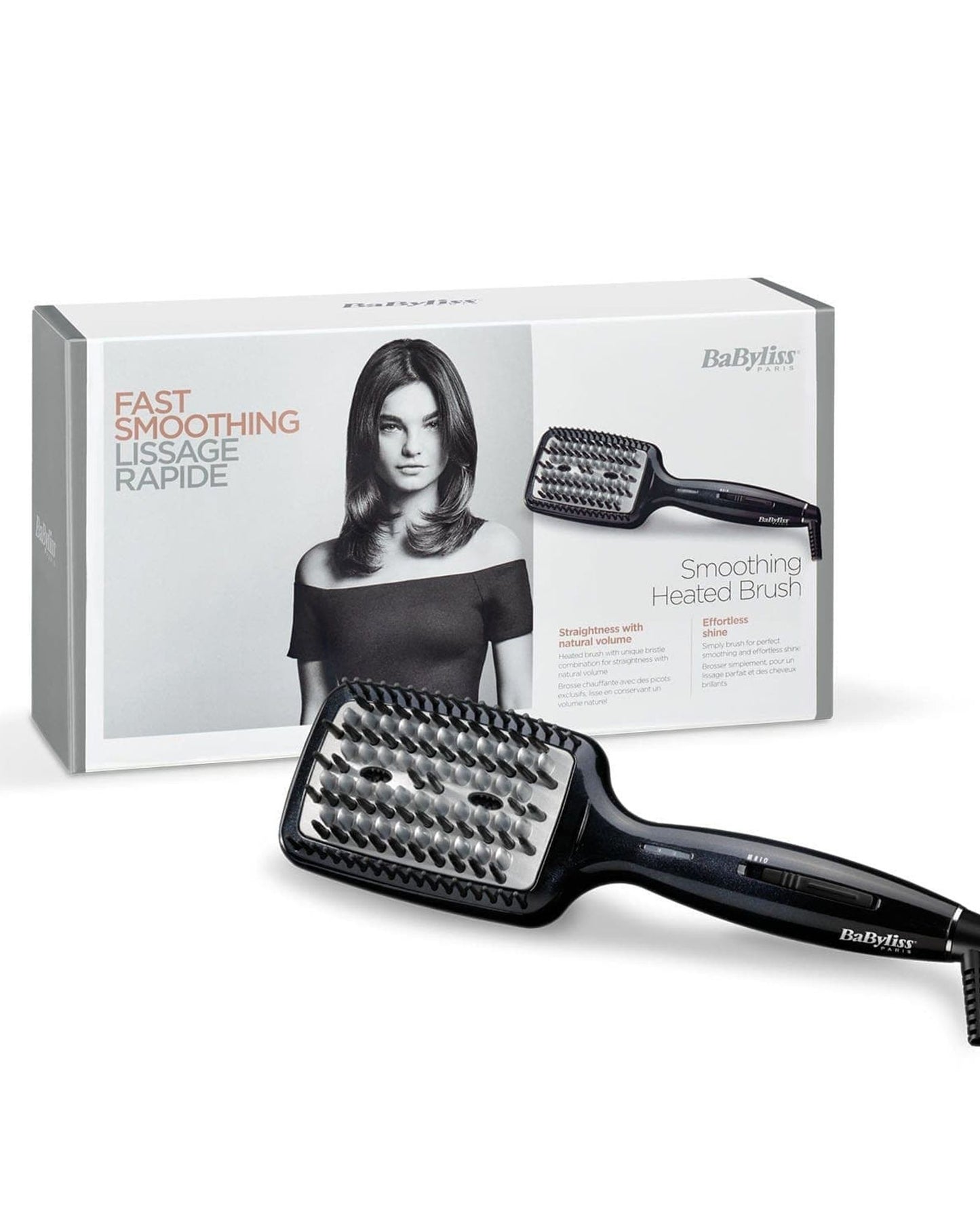 BaByliss Hair Straightening Styling Brush