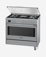 Bosch Top Gas and Electric Oven Freestanding Cooker 90X60cm