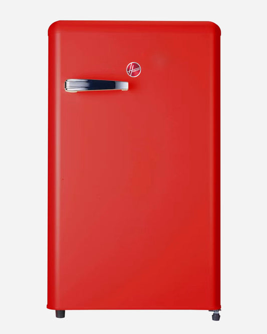 Hoover 123L Retro Style Single Door Frost Free Refrigerator