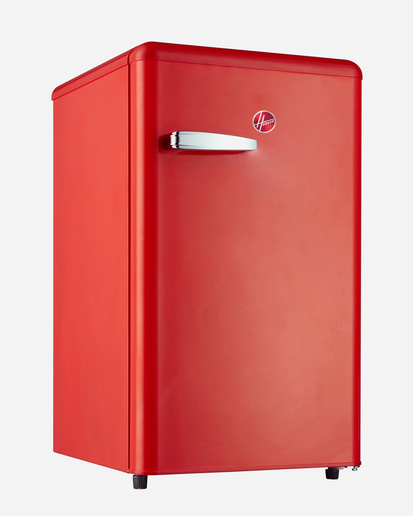 Hoover 123L Retro Style Single Door Frost Free Refrigerator