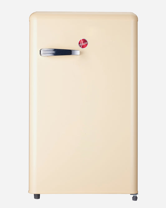 Hoover 123L Retro Style Single Door Frost Free Refrigerator