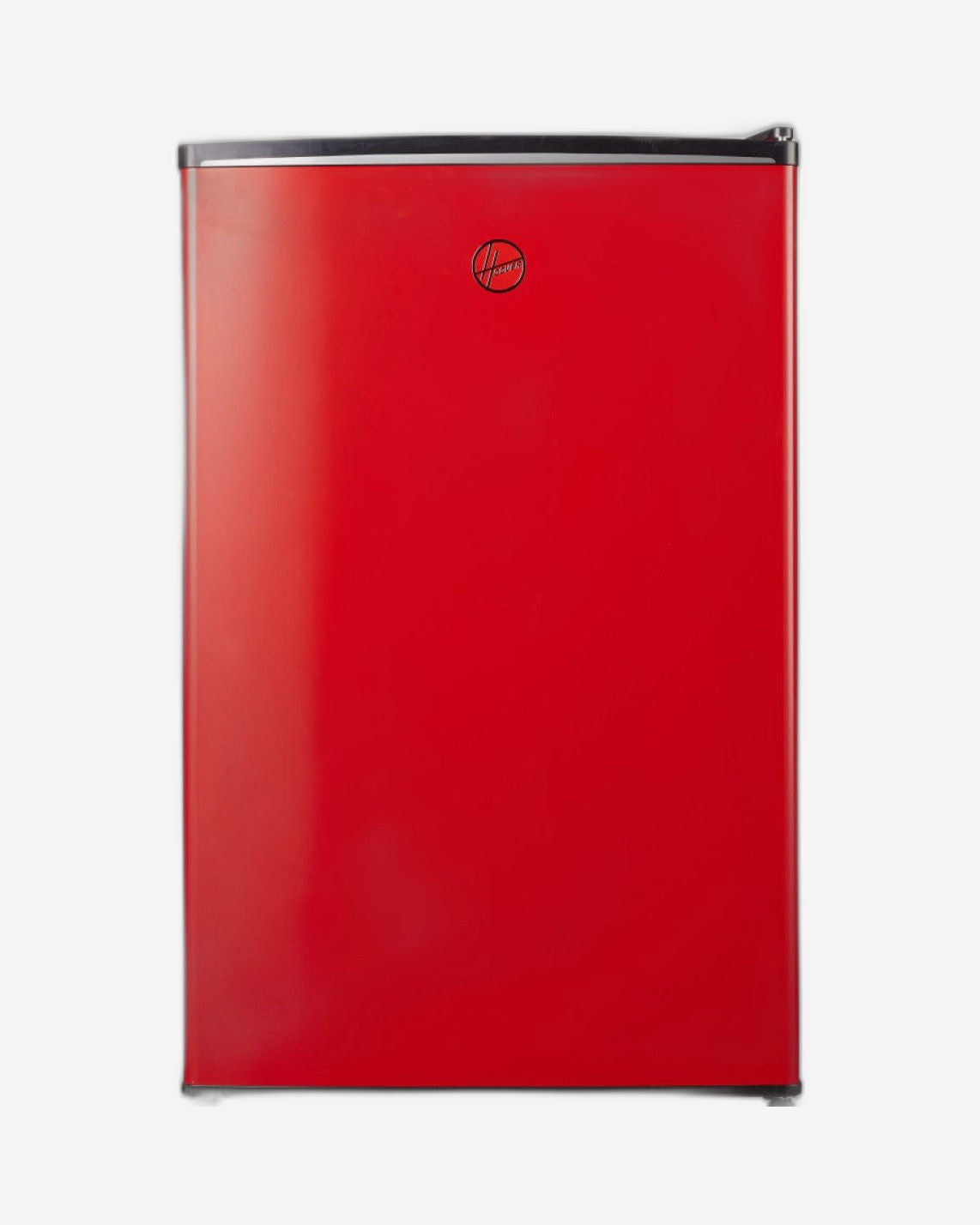 Hoover 160L Single Door Compact Refrigerator with Freezer Compartment - Mechanical Control, Adjustable Thermostat, 1 Removable Shelf, Defrost Feature, 1 Year Warranty, Red- HSD-K160-R