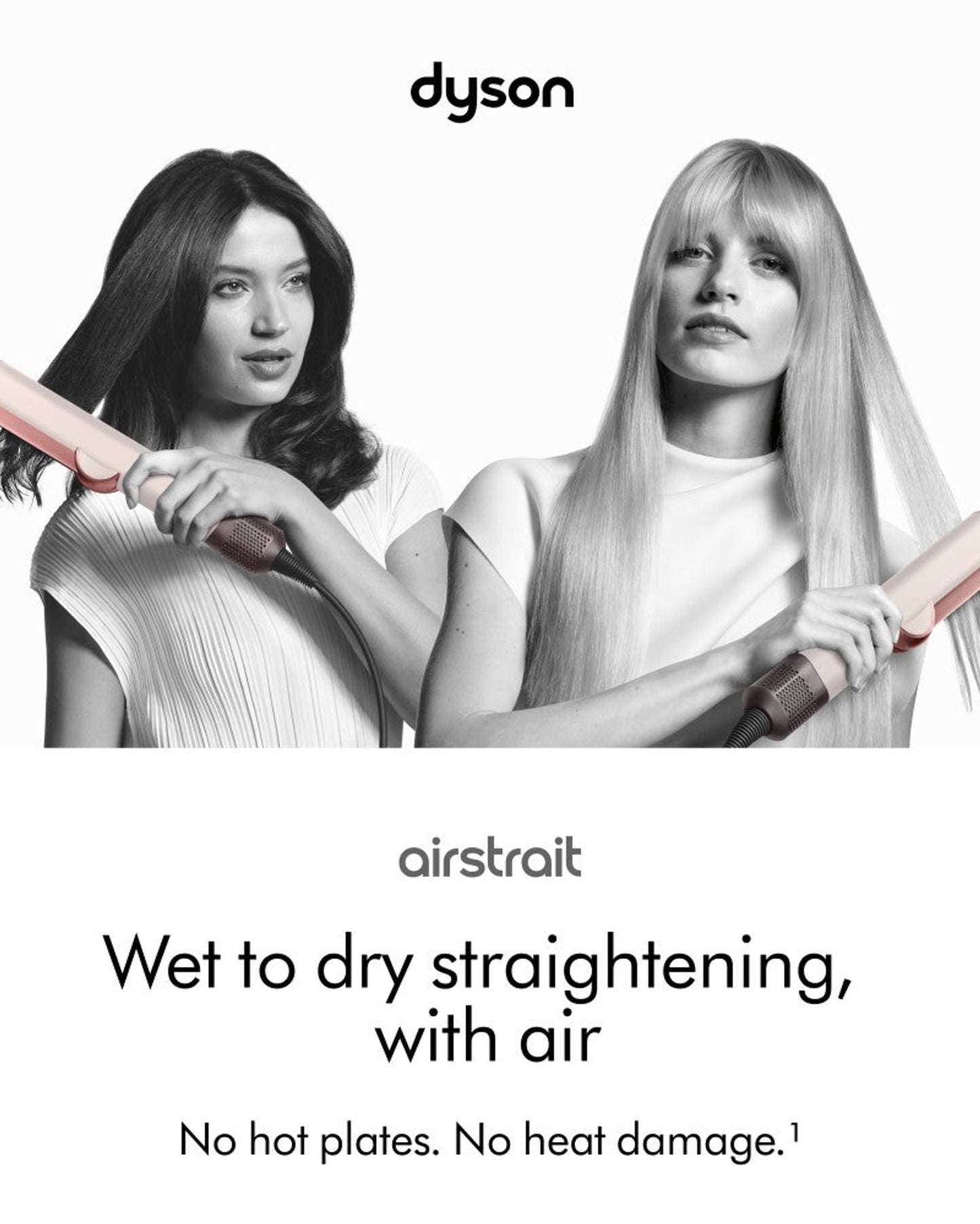 Dyson Airstrait straightener (Ceramic Pink/Rose Gold)