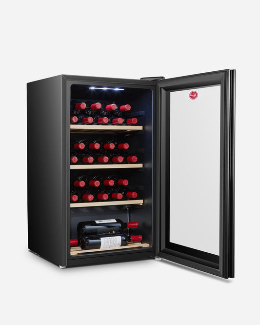 Hoover Beverage Cooler 34 Bottle Black